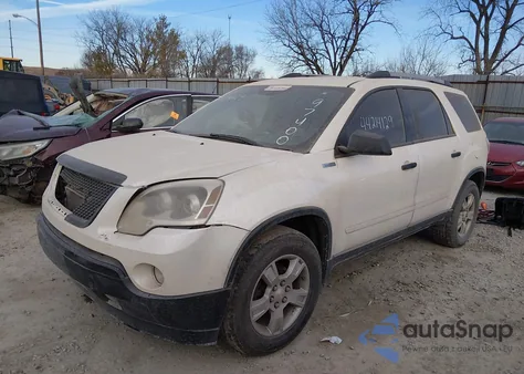 2012 GMC Acadia Sl z USA, uszkodzony, nr VIN 1GKKRNED0CJ397400